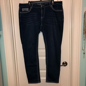 Love indigo Skinny Jeans